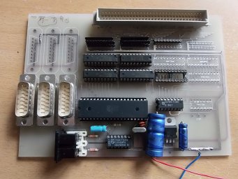 MIDI Interface 6 keyboards 64 digital inputs